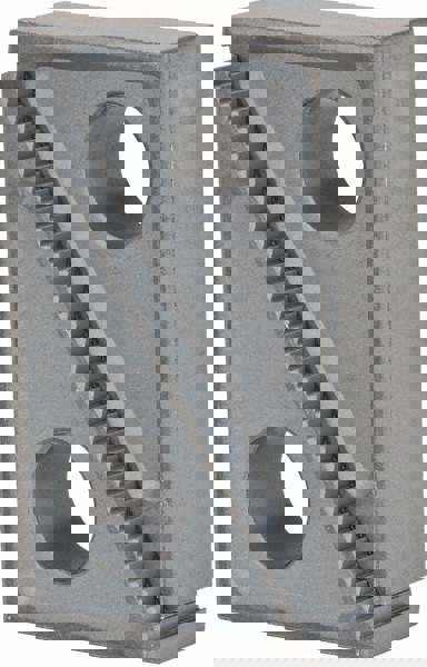 2 Piece, 64 to 152mm Height Adjustment, Steel Step Block